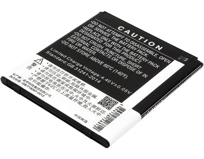 3.85V, 2450mAh, Li-ion Battery fits Zte, Grand X 2, Grand X2, 9.4325Wh