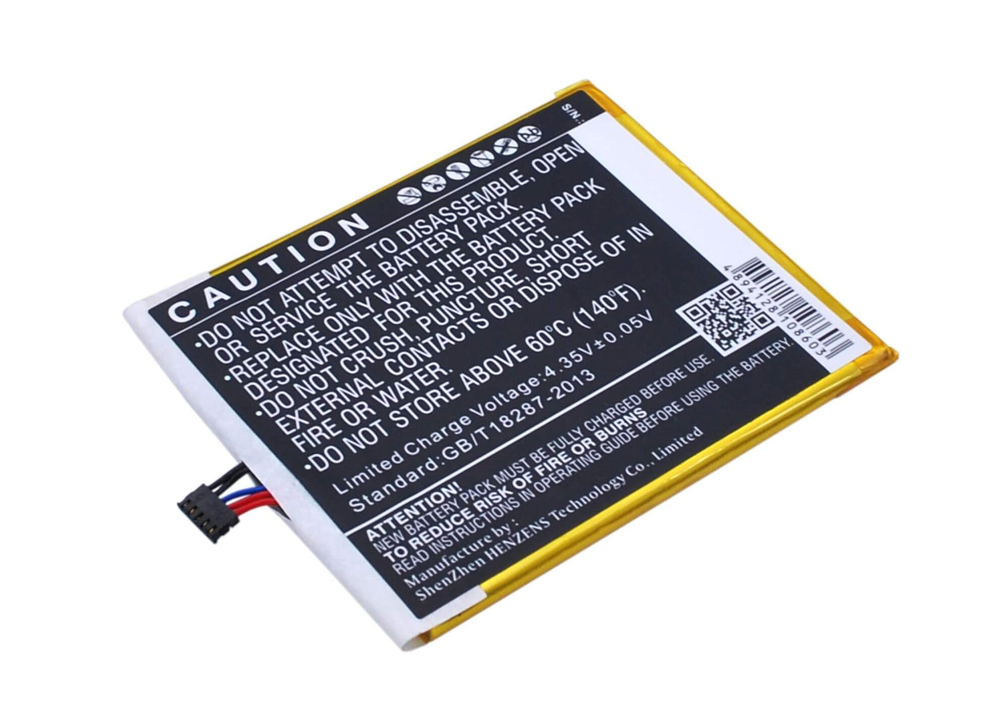 3.8V, 2150mAh, Li-Polymer Battery fits Medion, Life X5001, X5001, 8.17Wh