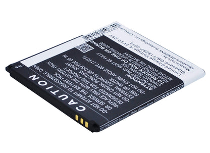 3.7V, 2000mAh, Li-ion Battery fits Wiko, Barry, Barry Dual Sim, 7.4Wh