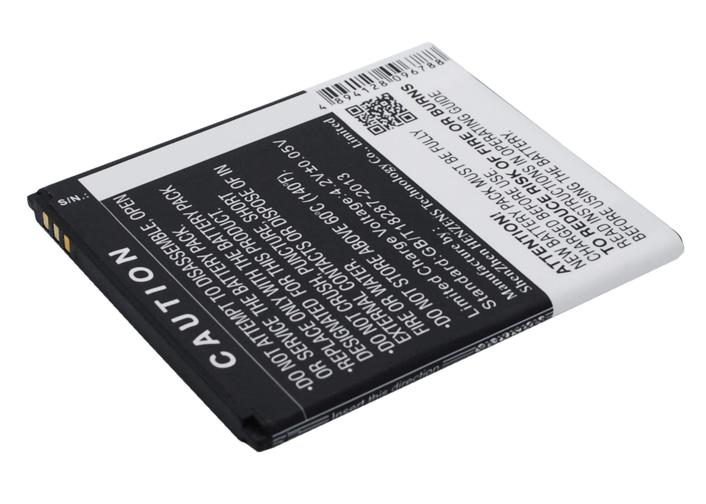 3.7V, 2000mAh, Li-ion Battery fits Wiko, Bloom, M172, 7.4Wh