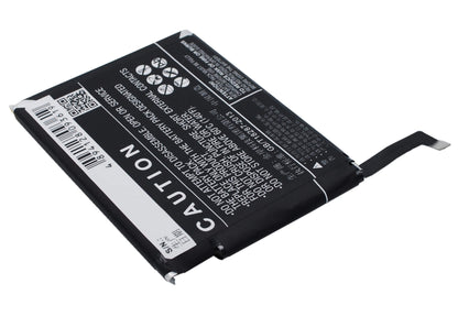 3.8V, 3100mAh, Li-Polymer Battery fits Meizu, M460, M461, 11.78Wh