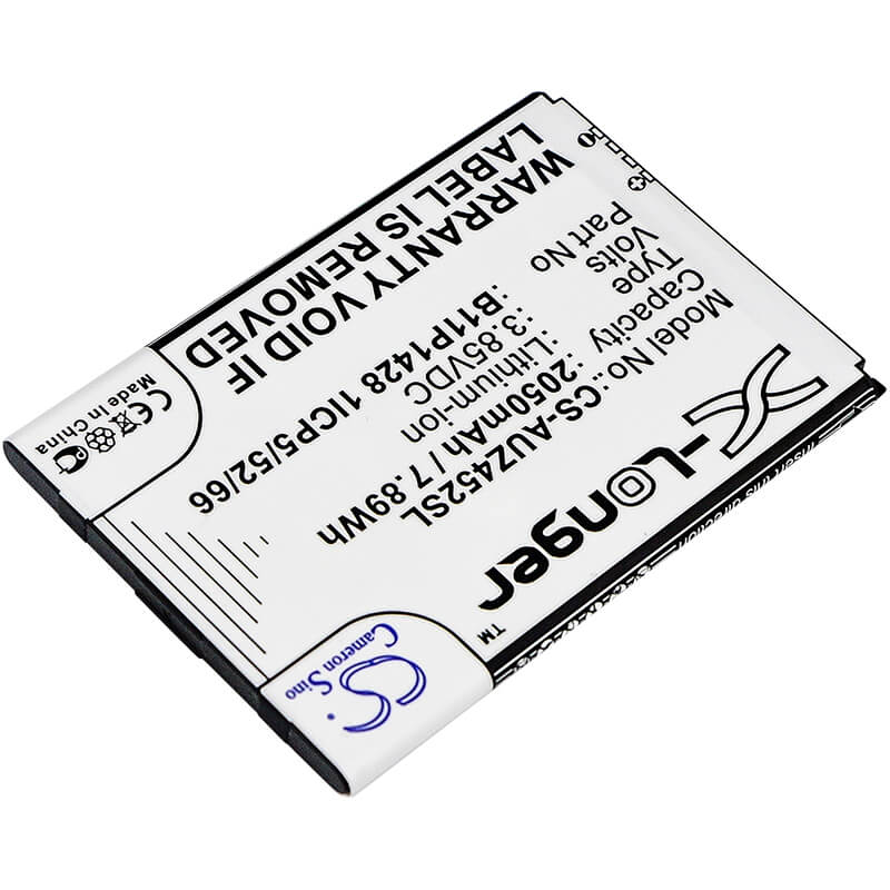 3.85V, 2050mAh, Li-ion Battery fits Asus, X009db, Zb452kg, 7.8925Wh