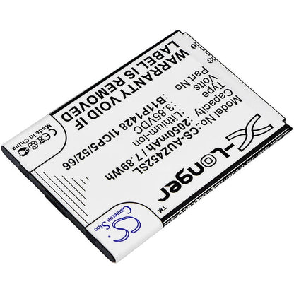 3.85V, 2050mAh, Li-ion Battery fits Asus, X009db, Zb452kg, 7.8925Wh