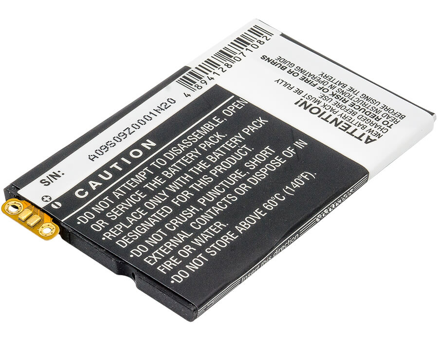 3.7V, 1730mAh, Li-Polymer Battery fits Motorola, Droid 4, P893, 6.401Wh