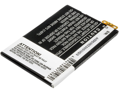 3.7V, 1730mAh, Li-Polymer Battery fits Verizon, Droid 4, Xt898, 6.401Wh
