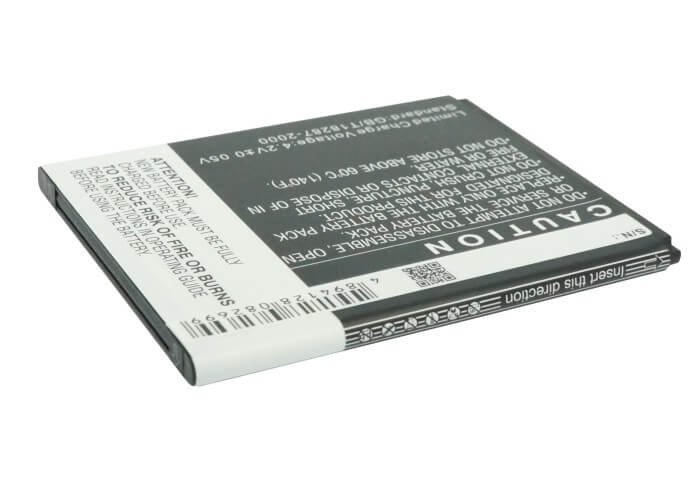 3.7V, 1700mAh, Li-ion Battery fits Mobistel, Cynus F5, Mt-8201b, 6.29Wh