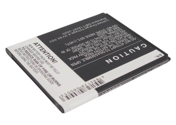 3.7V, 1700mAh, Li-ion Battery fits Micromax, A116 Canvas Hd, 6.29Wh