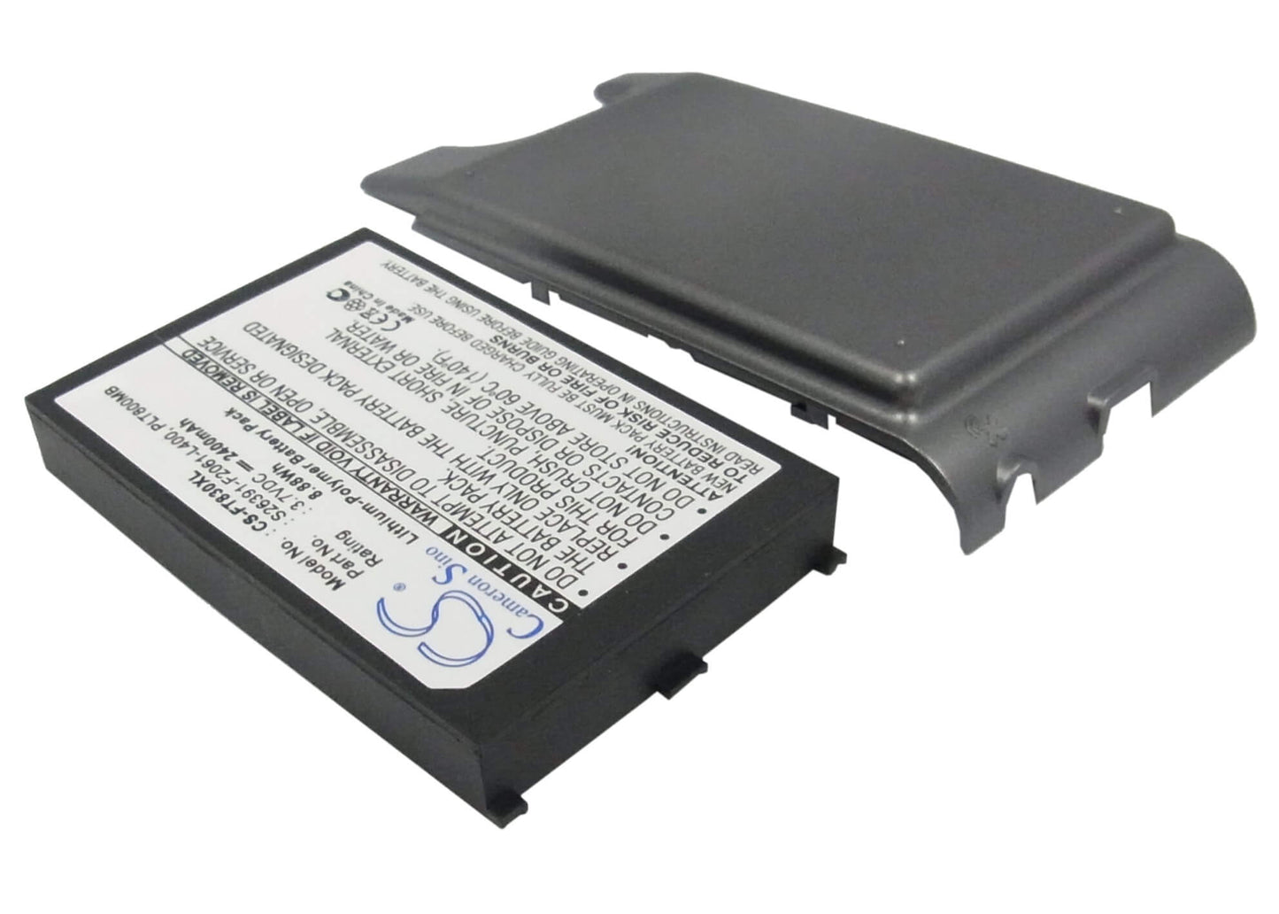 3.7V, 2400mAh, Li-Polymer Battery fits Fujitsu, Loox T800, Loox T810, 8.88Wh