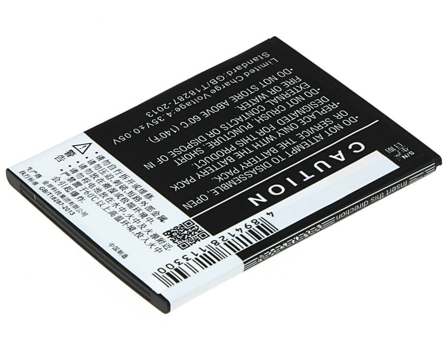 3.8V, 2000mAh, Li-Polymer Battery fits Tcl, P588l, Tcl P588, 7.6Wh