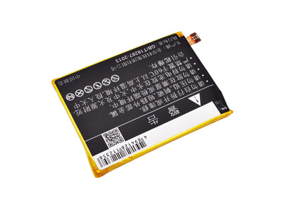 3.8V, 2800mAh, Li-Polymer Battery fits Zte, Axon Mini, Axon Mini B2015, 10.64Wh