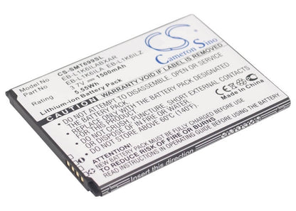 3.7V, 1500mAh, Li-ion Battery fits Samsung, Galaxy S Blaze Q, Galaxy S Relay 4g, 5.55Wh