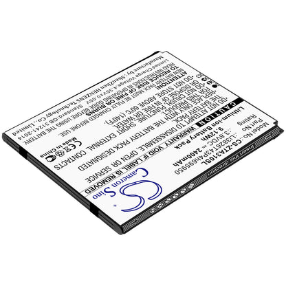 3.8V, 2400mAh, Li-ion Battery fits Telstra, Essential Smart 3, 9.12Wh