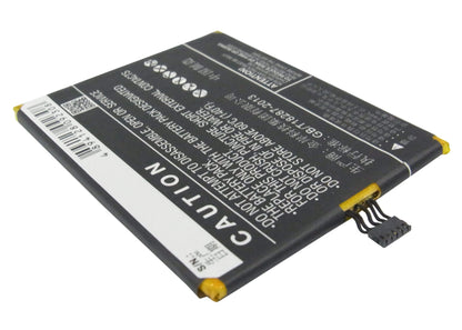 3.7V, 2100mAh, Li-Polymer Battery fits Gionee, Gn878, 7.77Wh