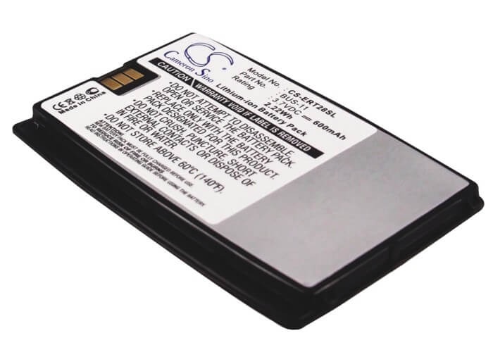 3.7V, 600mAh, Li-ion Battery fits Sony Ericsson, R320, R520, 2.22Wh