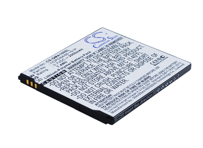 3.7V, 2000mAh, Li-Polymer Battery fits Qmobile, A10, 7.4Wh