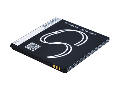 3.7V, 2000mAh, Li-Polymer Battery fits Qmobile, A10, 7.4Wh