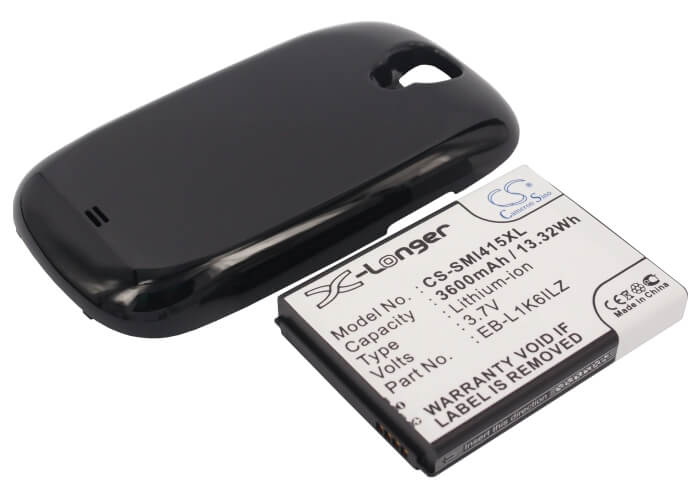 3.7V, 3600mAh, Li-ion Battery fits Samsung, Galaxy S Relay 4g, Sch-i415, 13.32Wh