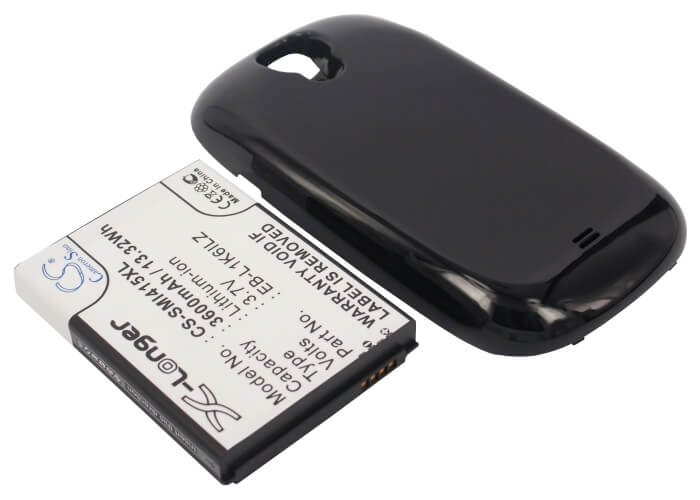 3.7V, 3600mAh, Li-ion Battery fits Verizon, Galaxy S Relay 4g, Sch-i415, 13.32Wh
