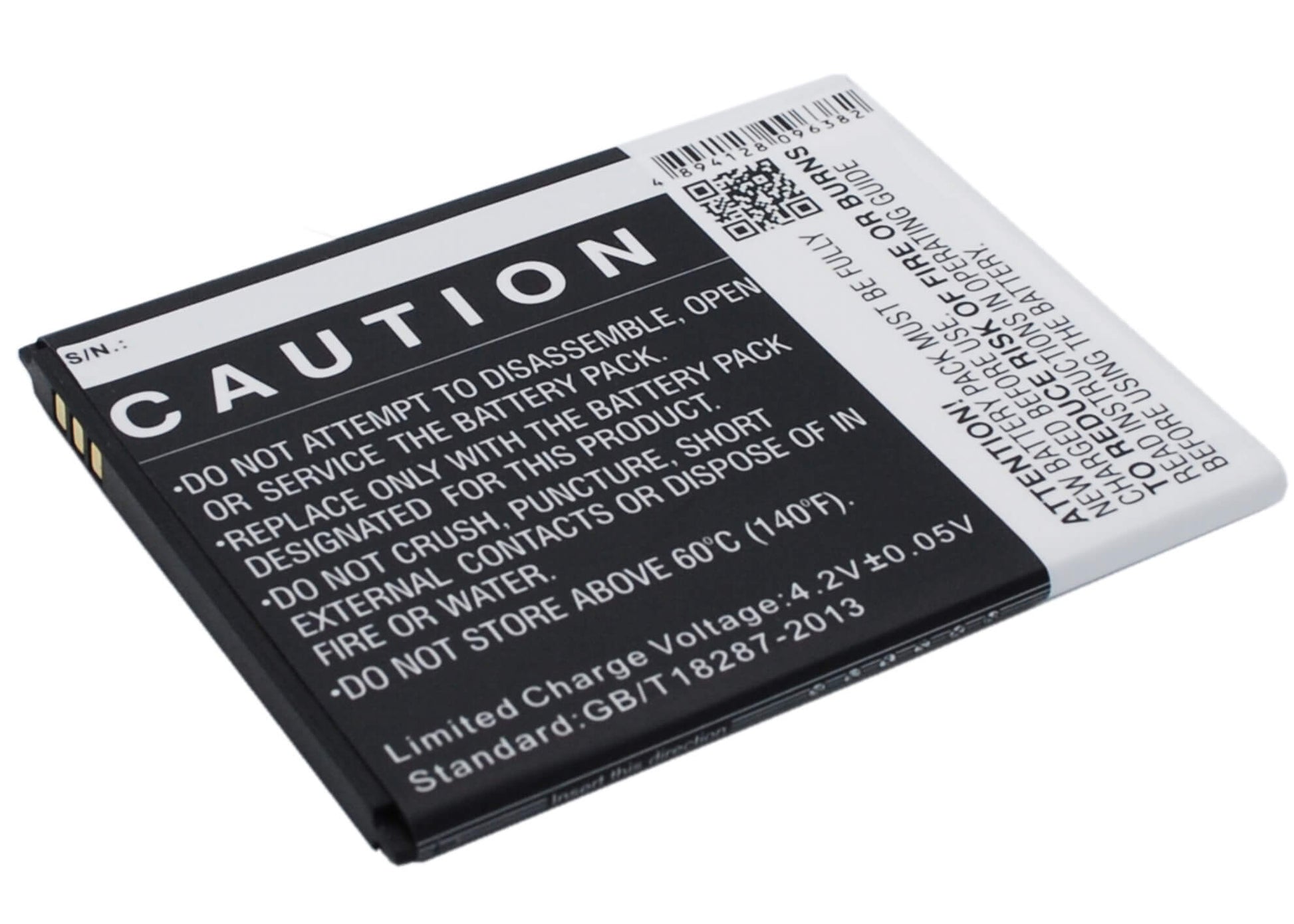 3.7V, 1650mAh, Li-ion Battery fits A+world, Cg503, 6.105Wh