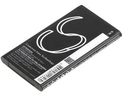 3.7V, 1200mAh, Li-ion Battery fits Kyocera, C6530, C6530n, 4.44Wh