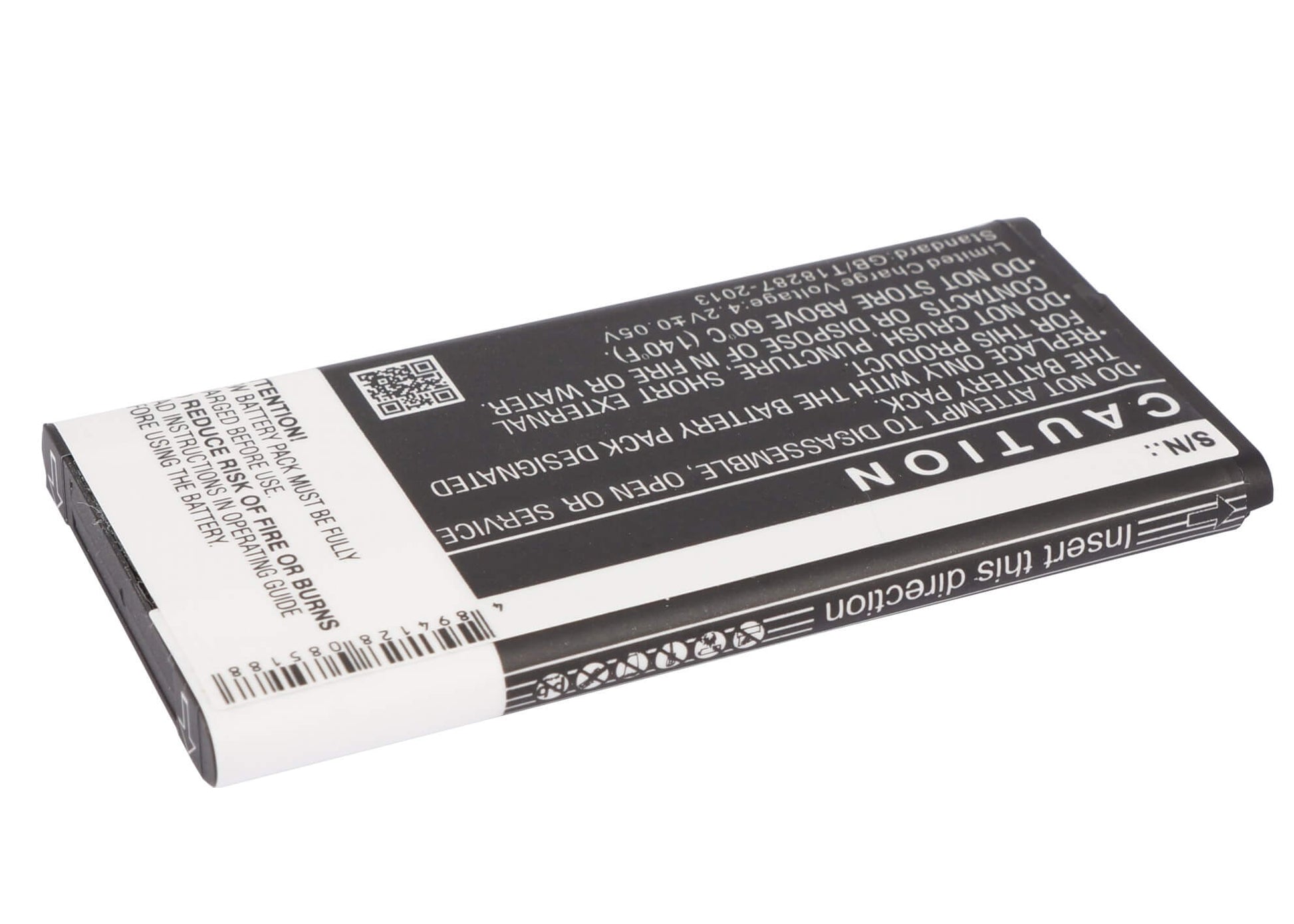 3.7V, 1500mAh, Li-ion Battery fits Nokia, A110, Normandy, 5.55Wh