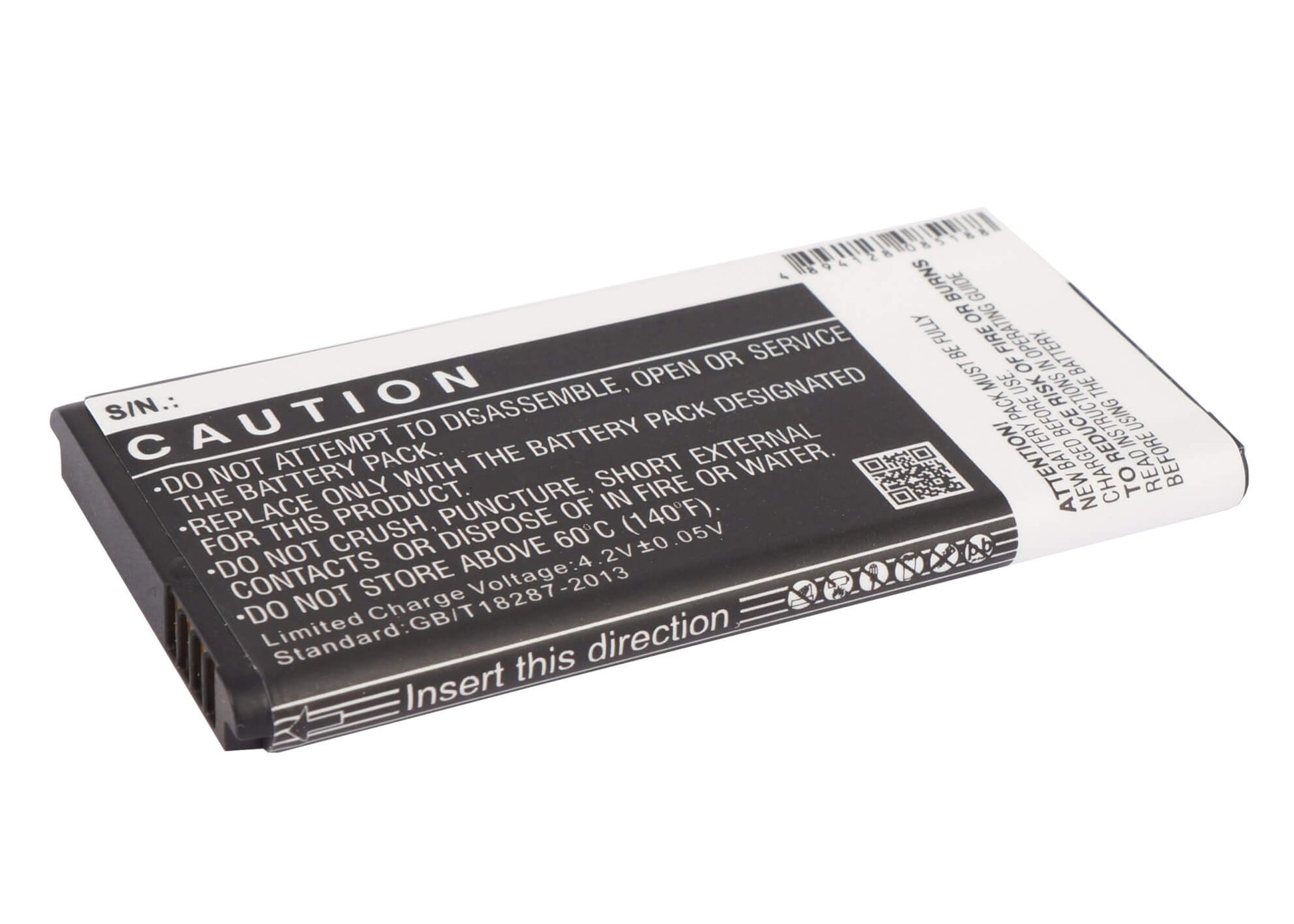 3.7V, 1500mAh, Li-ion Battery fits Nokia, A110, Normandy, 5.55Wh