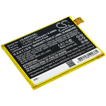 3.8V, 2500mAh, Li-Polymer Battery fits Sony, F8131, F8132, 9.5Wh