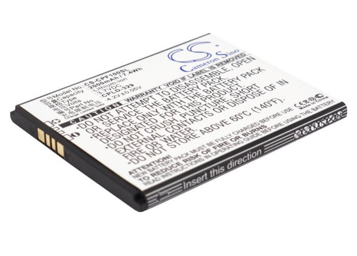 3.7V, 2000mAh, Li-ion Battery fits Coolpad, 8297, 8297-c00, 7.4Wh