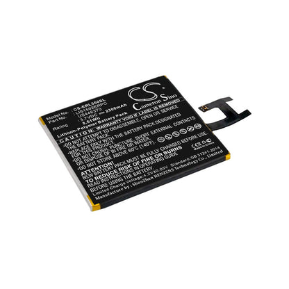 3.7V, 2300mAh, Li-Polymer Battery fits Sony Ericsson, C2304, C2305, 8.51Wh