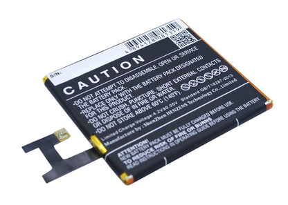 3.7V, 2300mAh, Li-Polymer Battery fits Sony Ericsson, D2202, D2203, 8.51Wh
