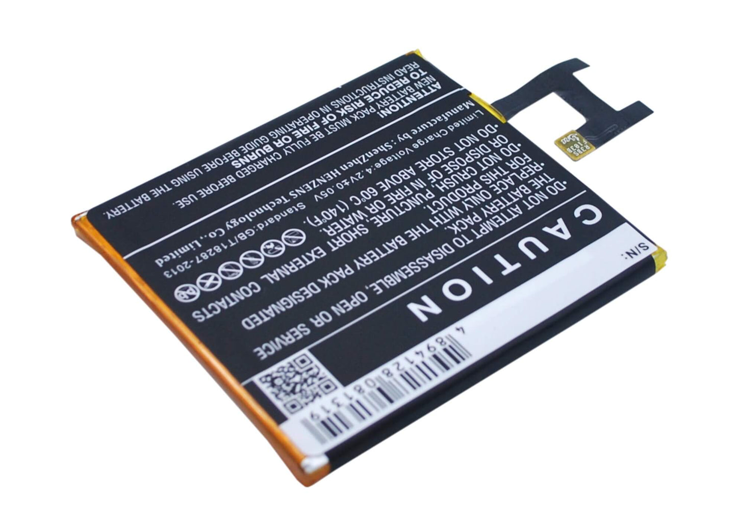 3.7V, 2300mAh, Li-Polymer Battery fits Sony Ericsson, D2202, D2203, 8.51Wh