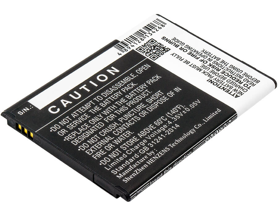 3.8V, 1800mAh, Li-ion Battery fits Samsung, Galaxy J1 Ace, Galaxy J1 Ace 3g Duos, 6.84Wh