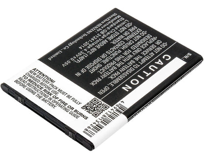 3.8V, 1800mAh, Li-ion Battery fits Samsung, Galaxy J1 Ace, Galaxy J1 Ace 3g Duos, 6.84Wh