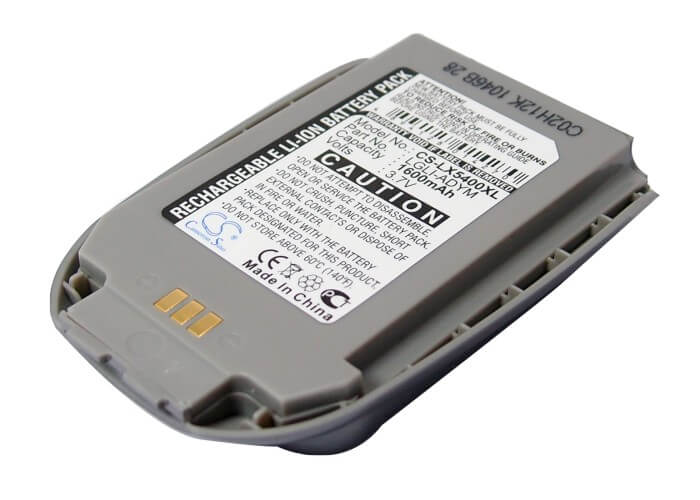 3.7V, 1600mAh, Li-ion Battery fits Lg, 5400a, Lx5400, 5.92Wh