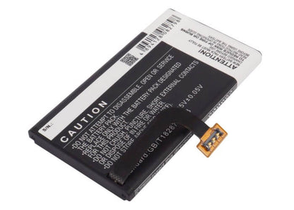 3.8V, 2000mAh, Li-ion Battery fits Nokia, Lumia 1020, Lumia 909, 7.6Wh