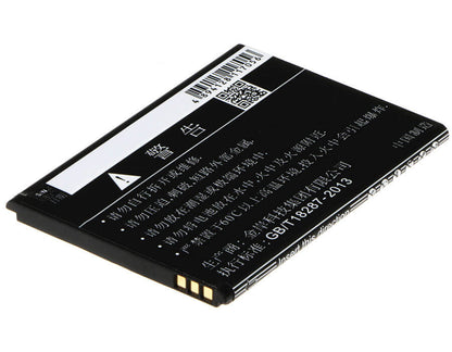 3.8V, 1850mAh, Li-ion Battery fits Zte, Blade G Lux, Kis 3 Max, 7.03Wh
