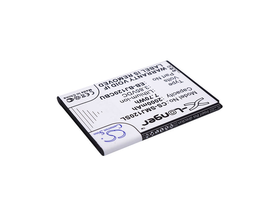 3.85V, 2000mAh, Li-ion Battery fits Samsung, Galaxy Amp 2, Galaxy Express 3, 7.7Wh