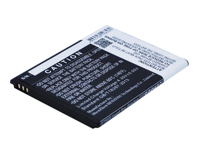 3.8V, 2000mAh, Li-ion Battery fits Acer, Liquid Z520, Liquid Z520 Dual Sim, 7.6Wh