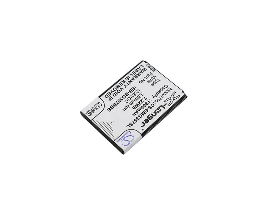 CS-SMG357SL, Mobile, Smartphone 3.8V, 1900mAh, Li-ion Battery fits Samsung, Galaxy Ace 4 Lte, Galaxy Ace Style Lte, 7.22Wh
