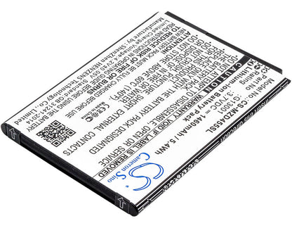 3.7V, 1460mAh, Li-ion Battery fits Navon, Md455, 5.402Wh