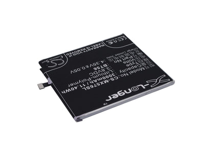 3.8V, 3000mAh, Li-Polymer Battery fits Meizu, M576, M576u, 11.4Wh