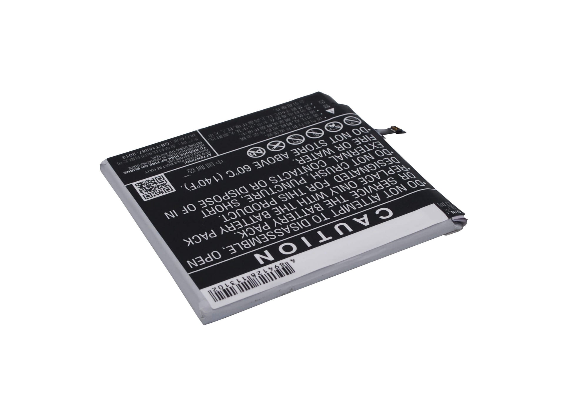 3.8V, 3000mAh, Li-Polymer Battery fits Meizu, M576, M576u, 11.4Wh