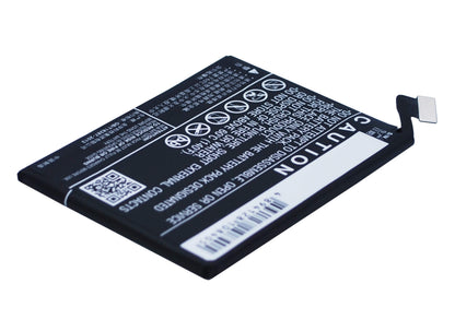 3.8V, 2000mAh, Li-Polymer Battery fits Oppo, A31, A31c, 7.6Wh