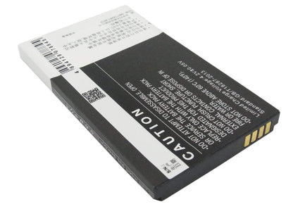 3.7V, 1350mAh, Li-ion Battery fits Coolpad, 8688, 4.995Wh
