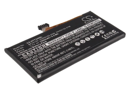 3.7V, 1500mAh, Li-Polymer Battery fits Htc, One V, One V1, 5.55Wh