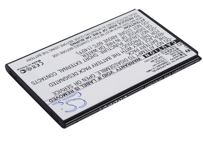 3.7V, 1000mAh, Li-ion Battery fits Coolpad, 5010, 3.7Wh