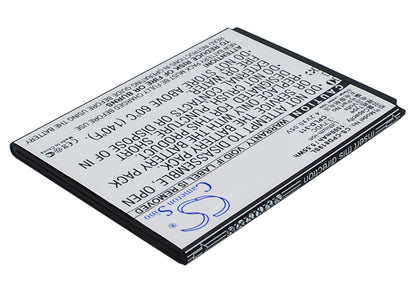 3.7V, 1500mAh, Li-ion Battery fits Coolpad, 7295c, 8198t, 5.55Wh