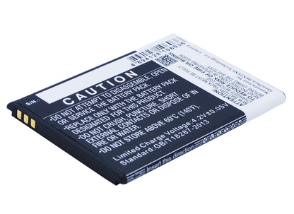 3.7V, 1500mAh, Li-ion Battery fits Blu, D270, D270a, 5.55Wh