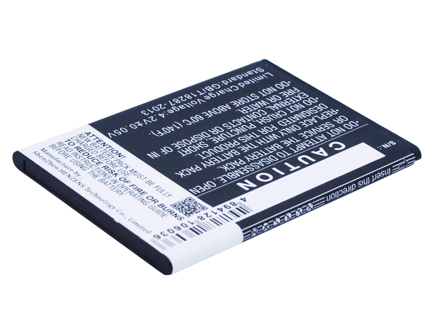 3.7V, 1500mAh, Li-ion Battery fits Blu, D270, D270a, 5.55Wh