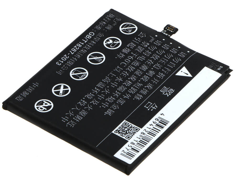 3.8V, 2500mAh, Li-Polymer Battery fits Meizu, M570c, M570m, 9.5Wh
